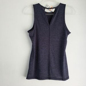 NWT | Ideology | Navy Open Back Tank Top